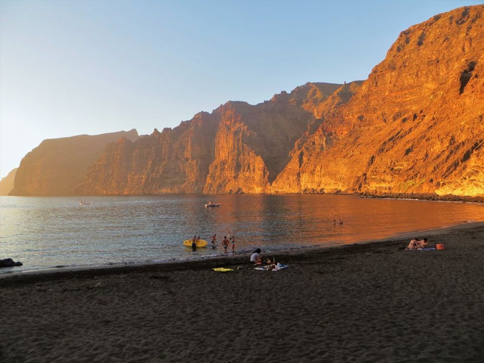 Sunset, Beach, Los Gigantes