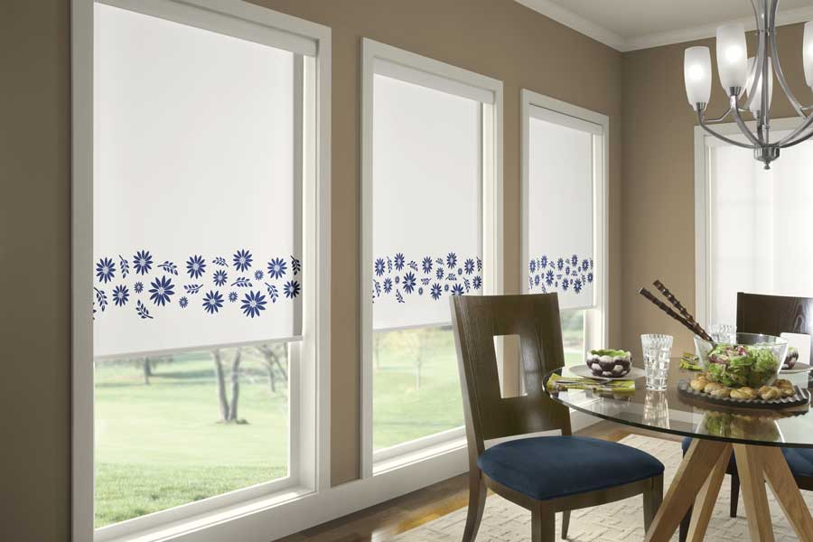 Kerrisdale elementary, point grey secondary catchment. Custom Graphics Shades - Accent Verticals Window Coverings