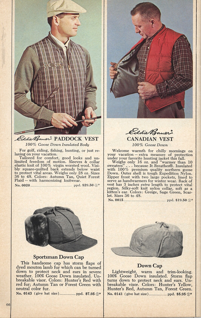 Expedition Outfitter c.1966 A Continuous Lean.