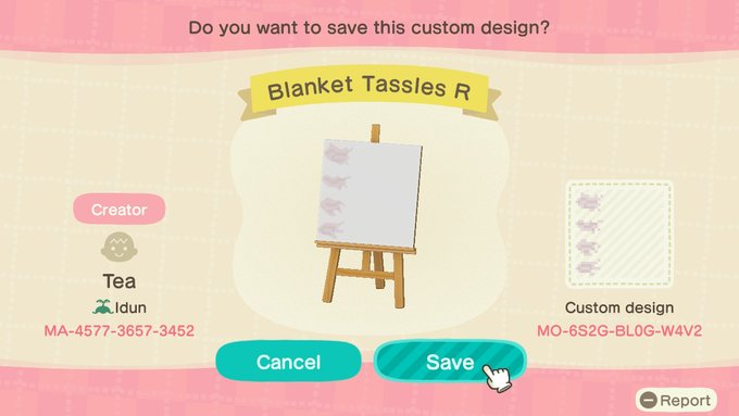 Modern Blanket - Animal Crossing Pattern Gallery & Custom Designs
