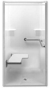 Our editors independently research, test, and recommend the best products; ADA Code Compliant Wheelchair Showers for Handicapped