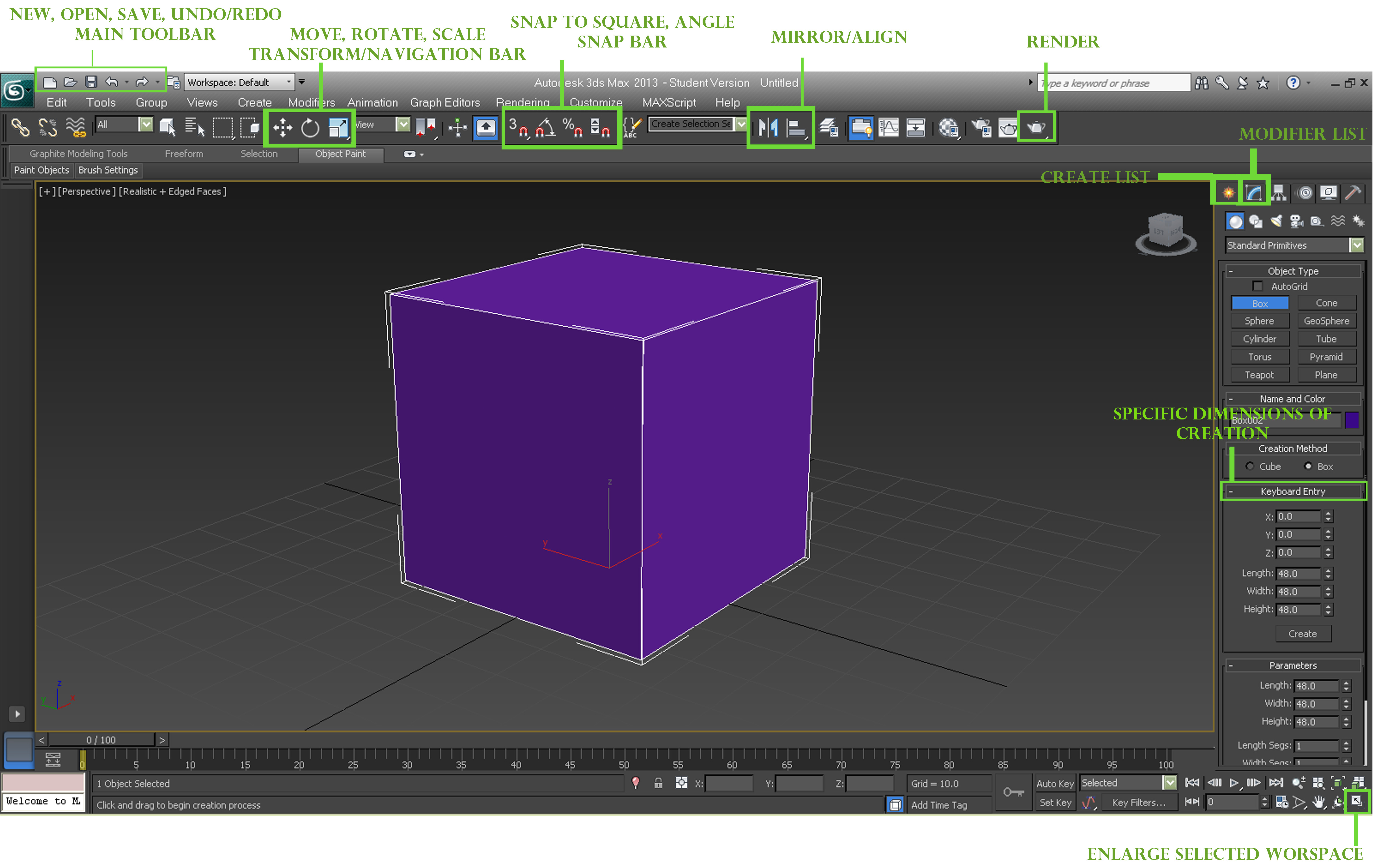 Basic Tools Of 3ds Max Adamo S 3d Models For Games