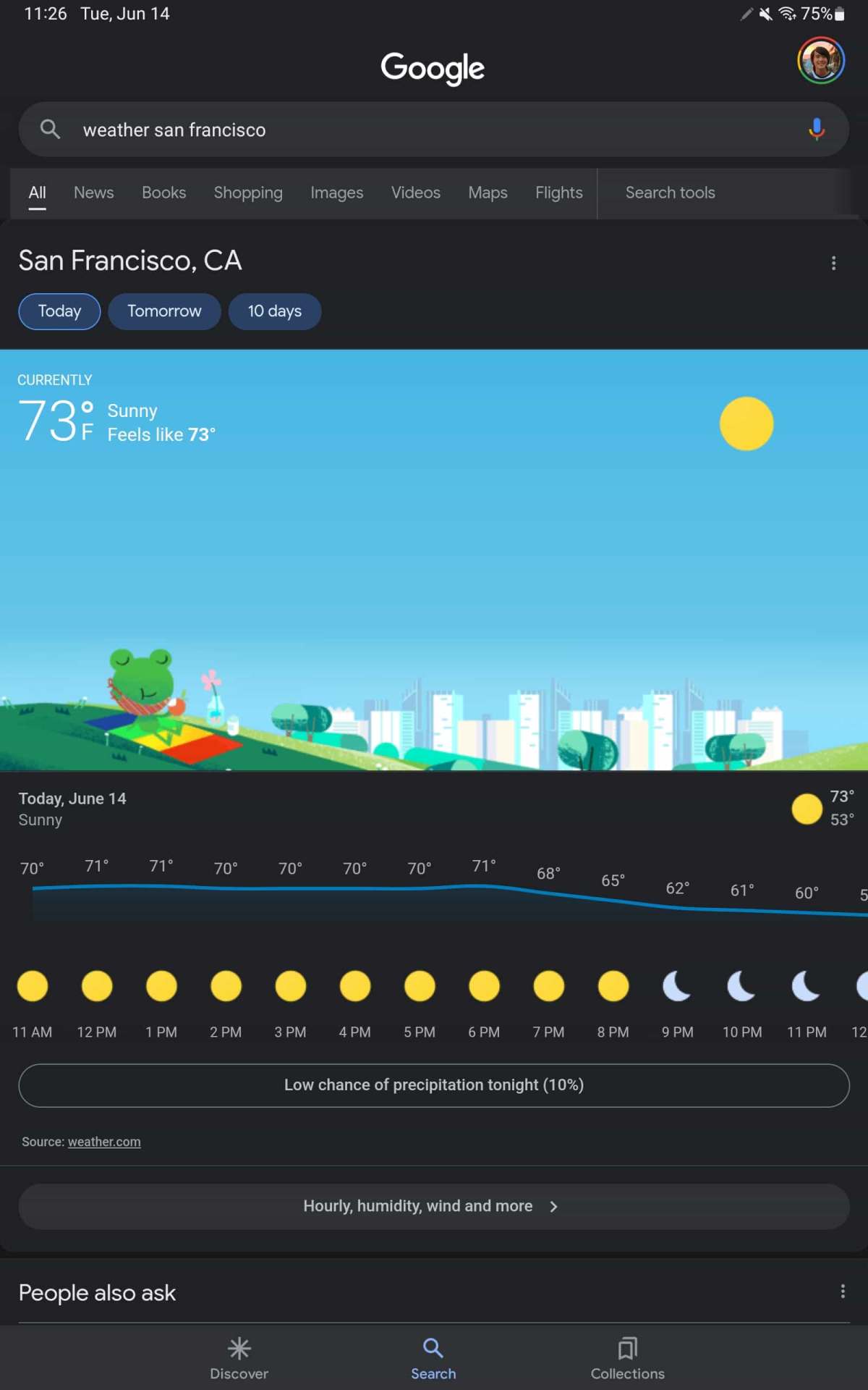 Google Weather app now available on Android Tablets Google Weather app