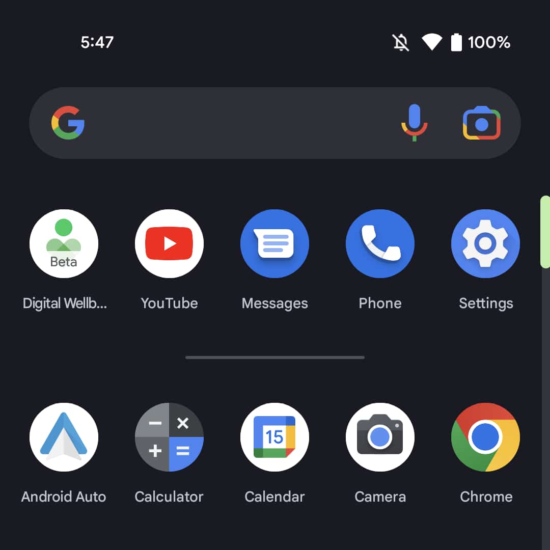 The new unified Pixel Launcher search disappears after the Android 13 upgrade new unified Pixel Launcher