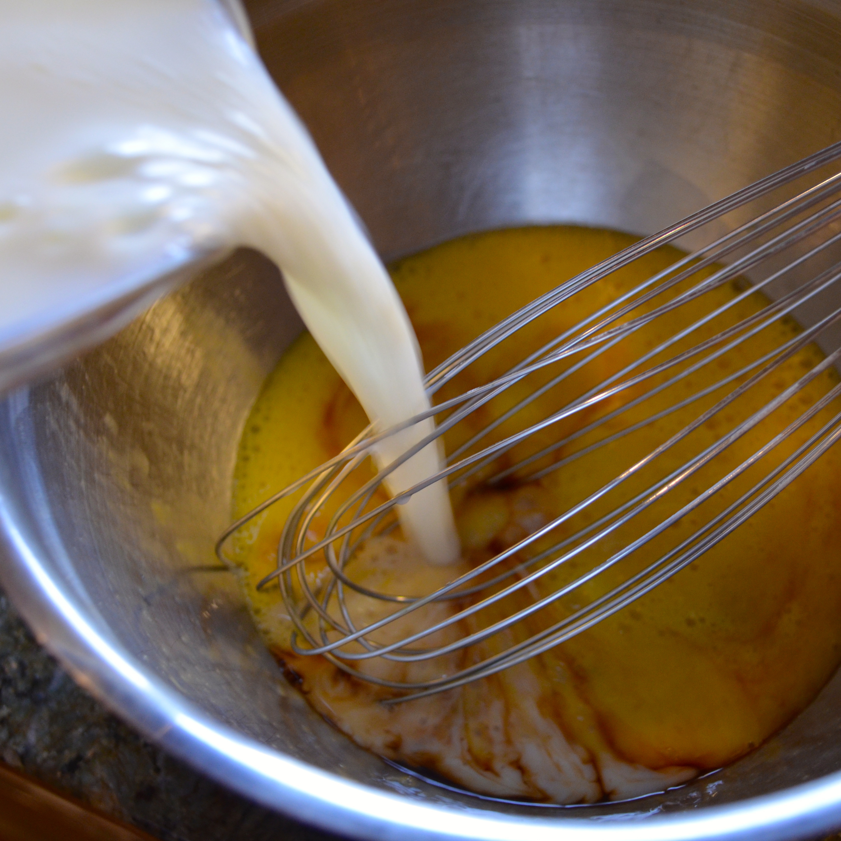 Lightly butter a skillet and wipe off extra grease with a paper towel. SOUR CREAM PANCAKES