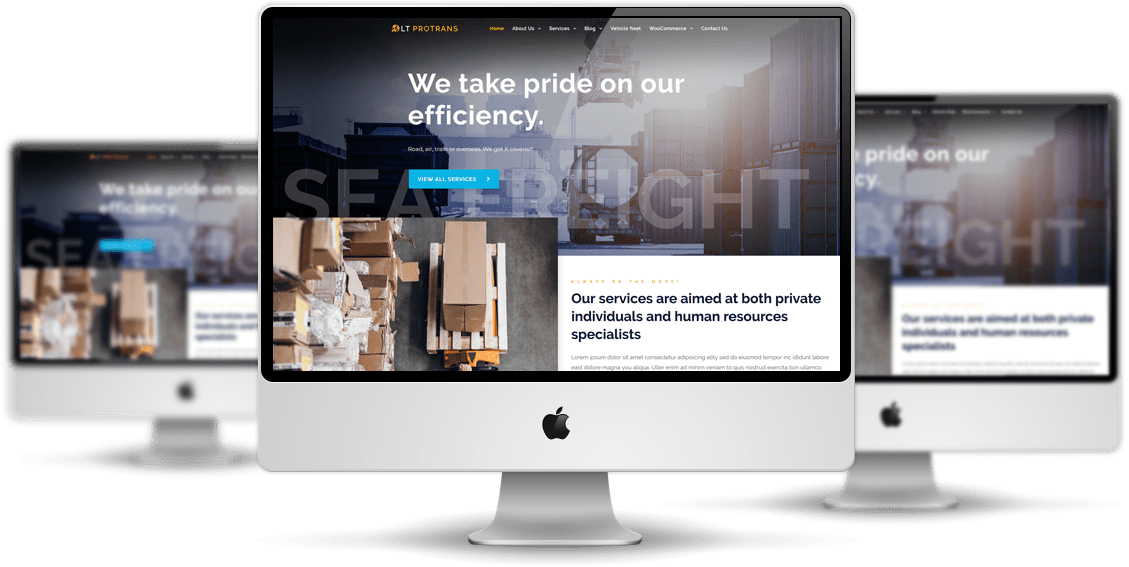 Lt protrans is a transport wordpress theme for automotive or transport websites to showcase your company efficient transportation services. LT ProTrans - Efficient Transport WordPress theme - Age Themes