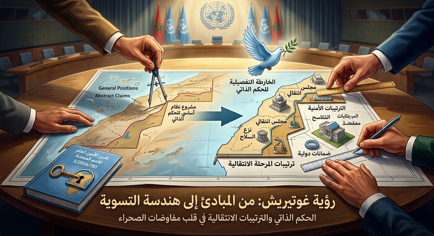 تقرير غوتيريش يضع الحكم الذاتي في صلب مفاوضات الصحراء ويفتح النقاش حول ترتيبات المرحلة الانتقالية