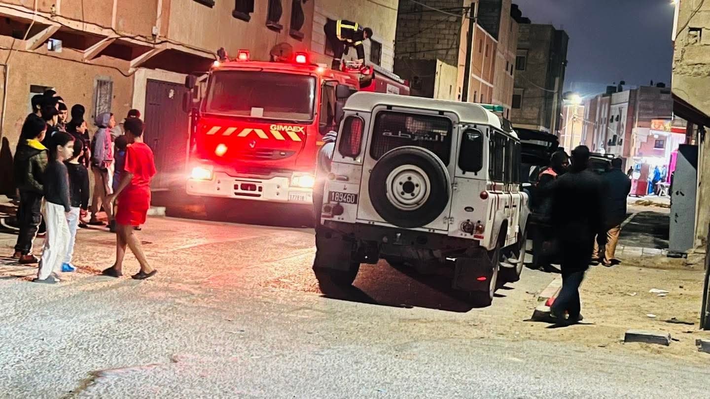 استنفار أمني بحي الوحدة بالعيون عقب العثور على جثة شخص داخل منزله
