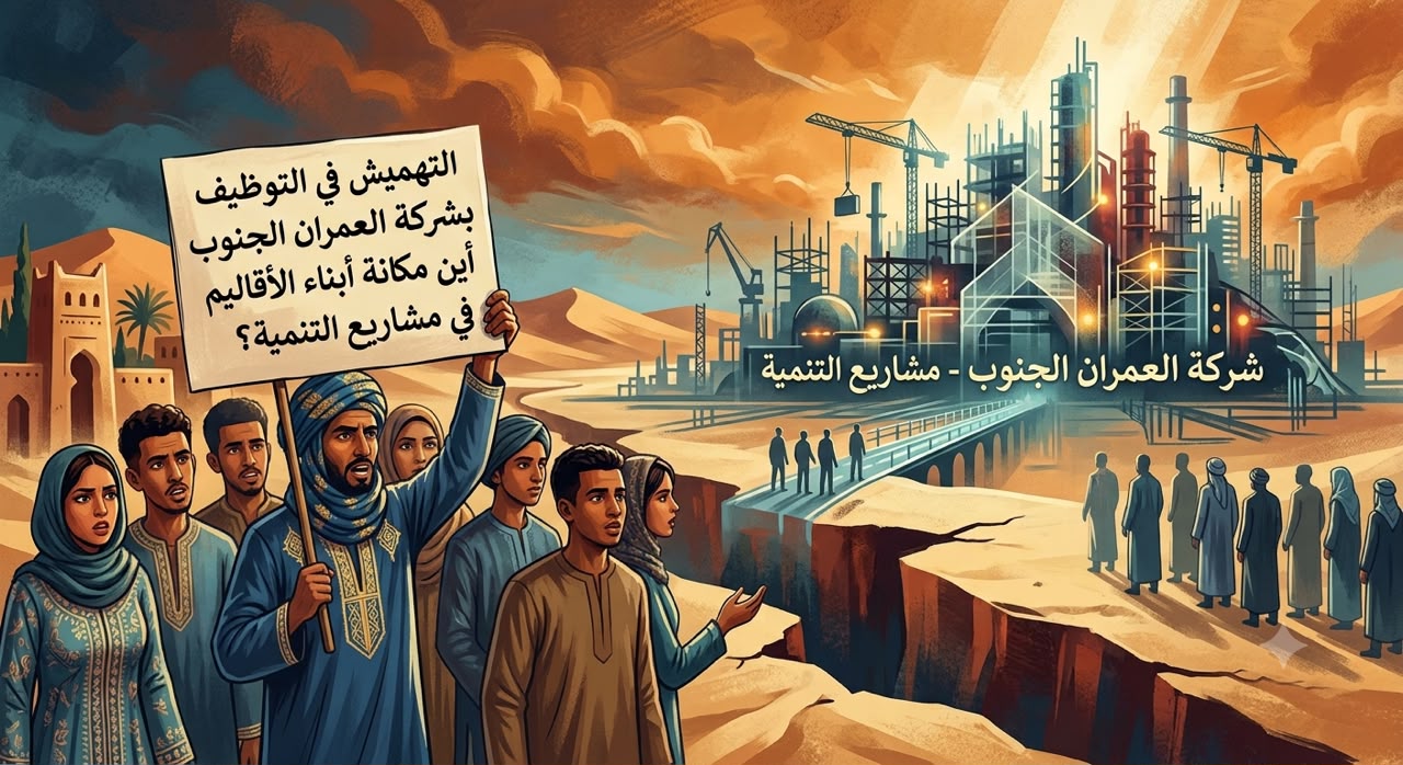 أزمة التوظيف بـ &ldquo;العمران الجنوب&rdquo; تتصدر الواجهة: أين موقع كفاءات الصحراء من ثمار التنمية؟