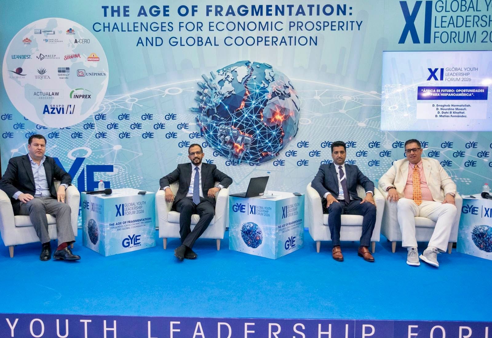 الراغب حرمة الله يمثل الداخلة في المنتدى العالمي للقيادة الشبابية 2026 بإسبانيا