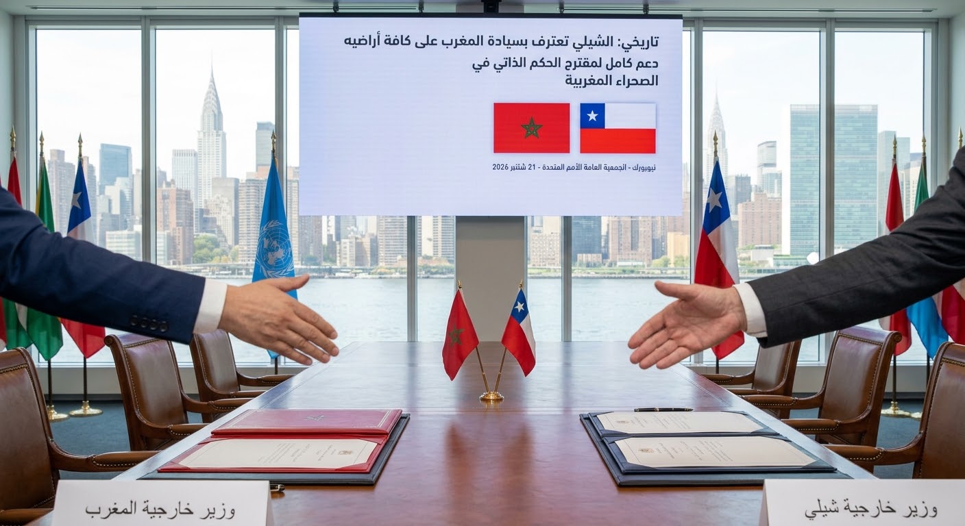 الصحراء المغربية.. الشيلي تعترف بسيادة المغرب على الصحراء