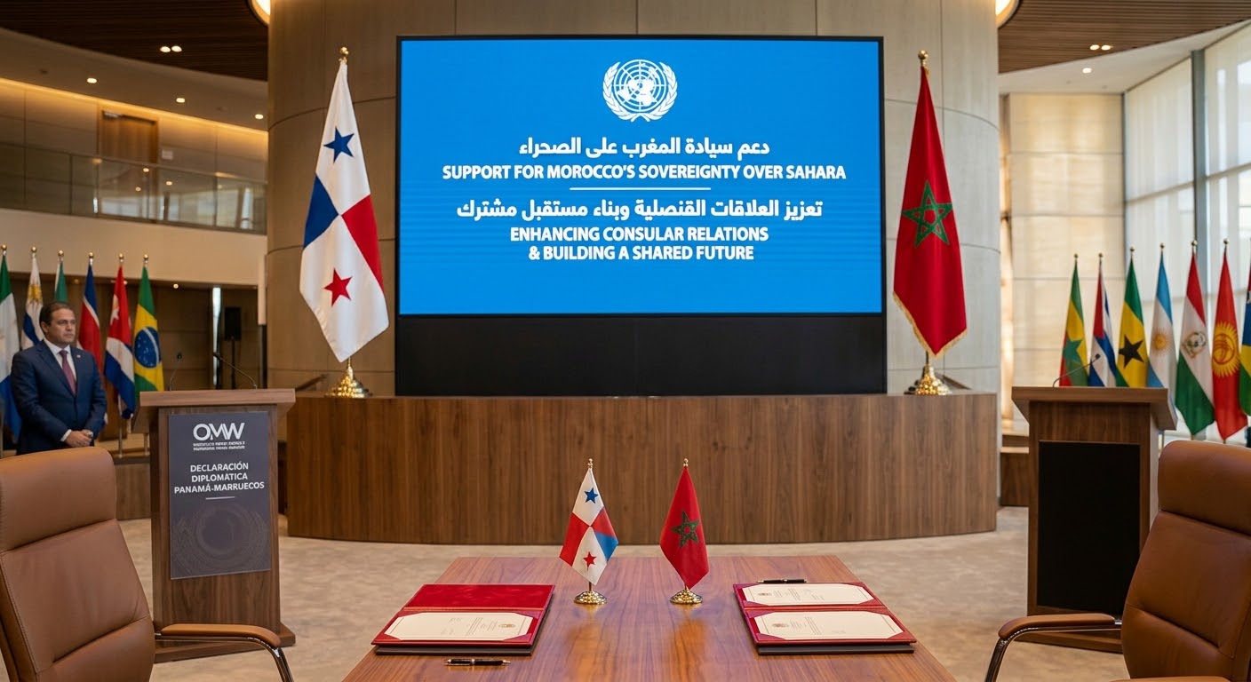 بنما تدعم سيادة المغرب على الصحراء وتعلن أن سفارتها تمارس كامل اختصاصاتها القنصلية على مجموع التراب المغربي
