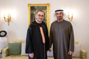 لقاء أخوي بالرباط يجمع الملك محمد السادس ورئيس دولة الإمارات