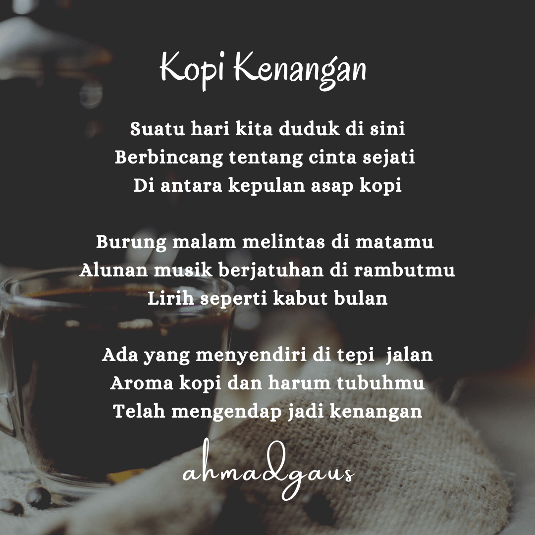 Hubungan cinta yang tidak nyaman. Puisi Cinta Ahmadgaus