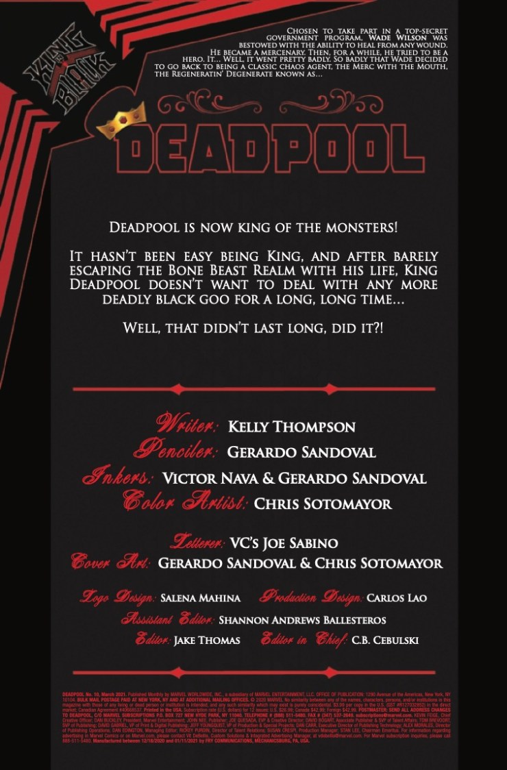 Deadpool (2019-) #10