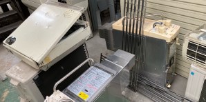 南区解体アパートのエアコン不用品無料回収