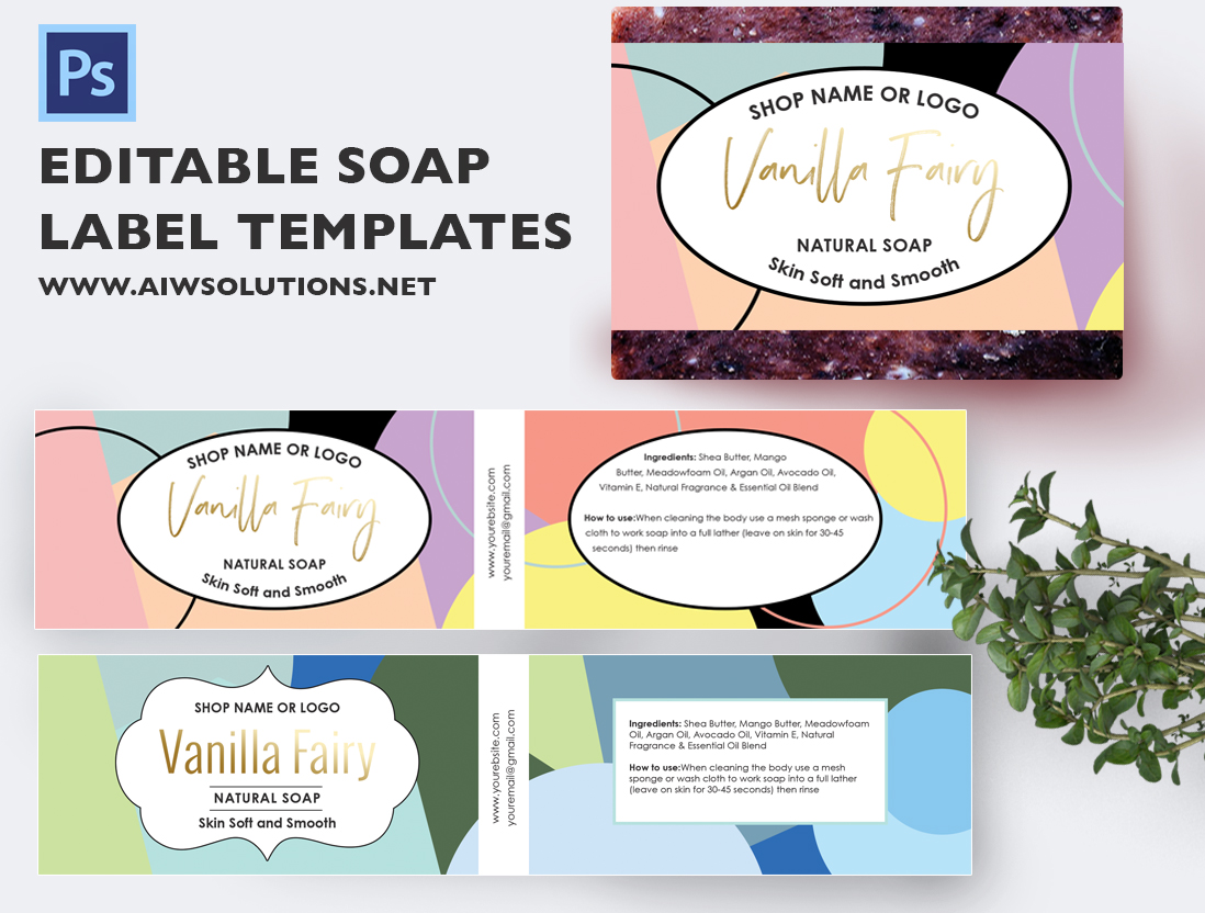 Soap Labels Template