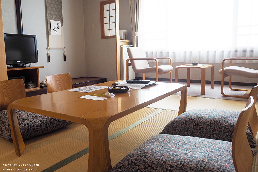 禮文島飯店Hotel REBUN-房間桌椅