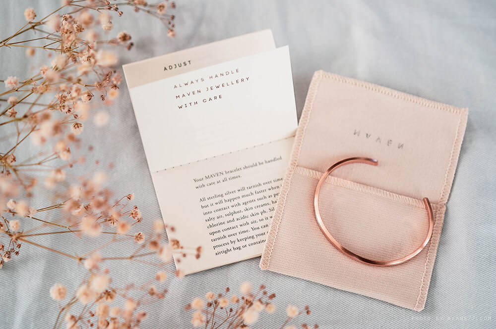 MAVEN WATCHES 玫瑰金配件手環