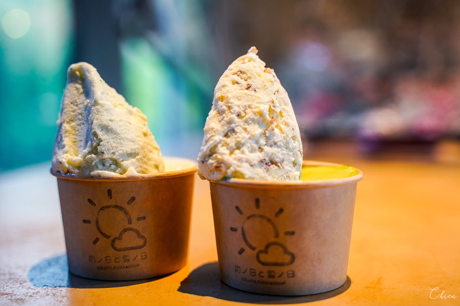 北海道札幌定山溪 義式冰淇淋雨ノ日と雪ノ日