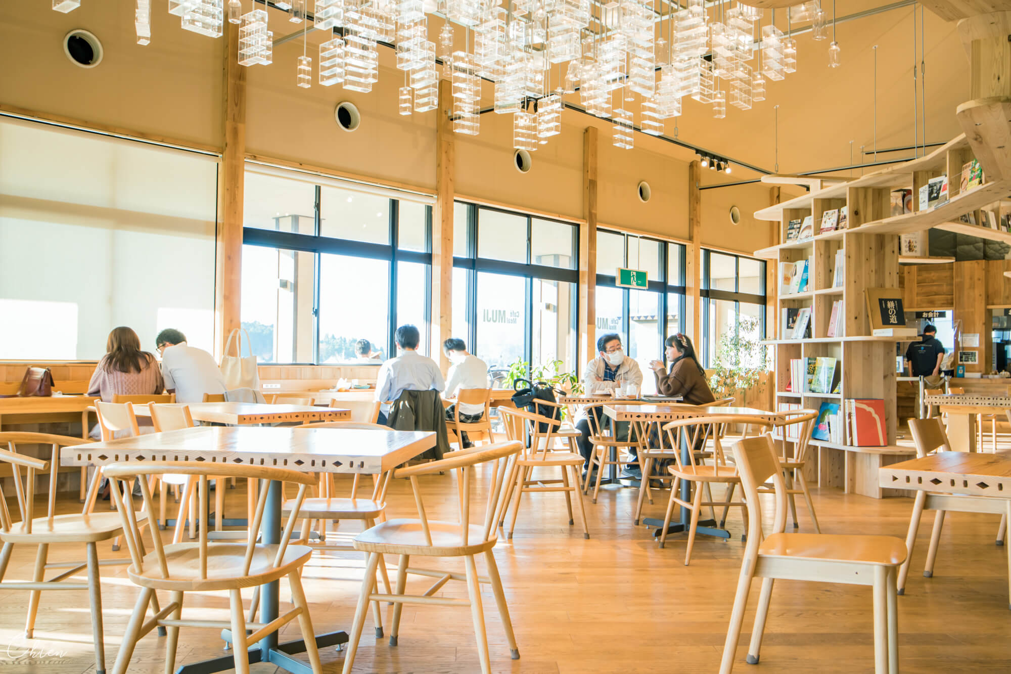 日本千葉鴨川 里之MUJI 南之里咖啡廳