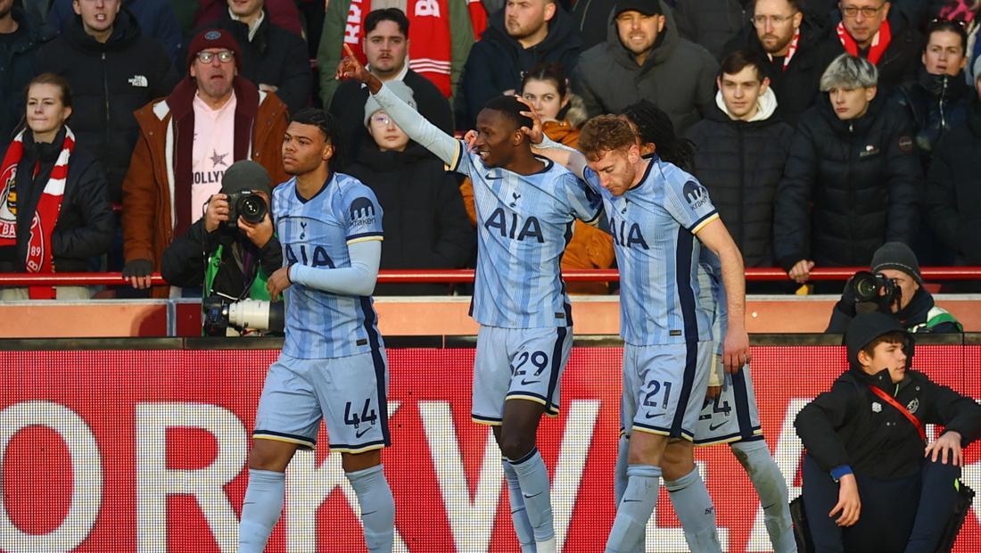 Brentford Vs Tottenham: The Lilywhites Menang 2-0