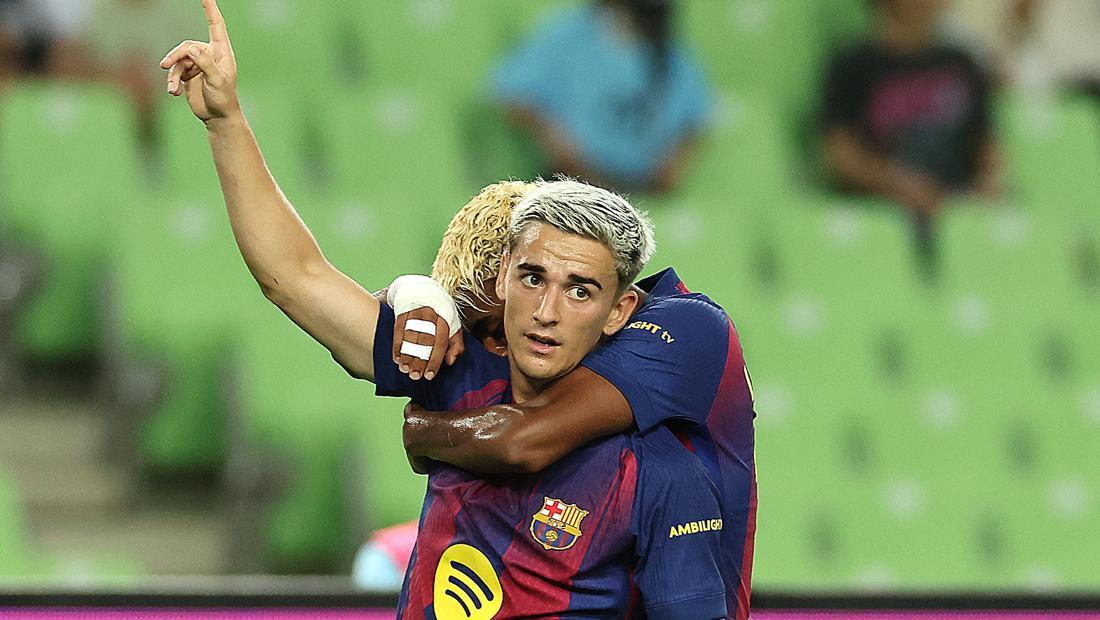 Gavi Pemain Barcelona Paling Moncer di Tur Asia