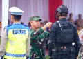 Panglima TNI dan Kapolri Pimpin Apel Gelar Pasukan Pengamanan Idul Fitri 1445 H Tahun 2024