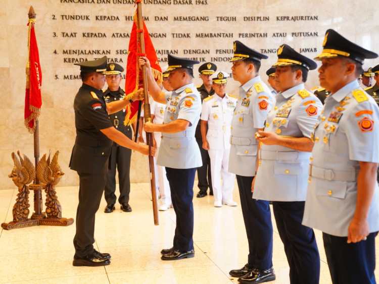 Panglima TNI Pimpin Penyerahan Jabatan Pangkogabwilhan II dan Sertijab 3 Jabatan Strategis Mabes TNI