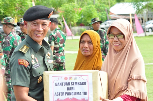 Ster TNI  dan Korem 132/Tadulako Laksanakan  Program Serbuan Teritorial di Kab. Donggala