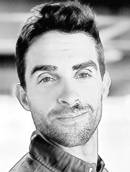 Réaliser un visage d'homme en dessin. Dessins Ã  la mine de plomb: Conversion un portrait en un dessin au crayon