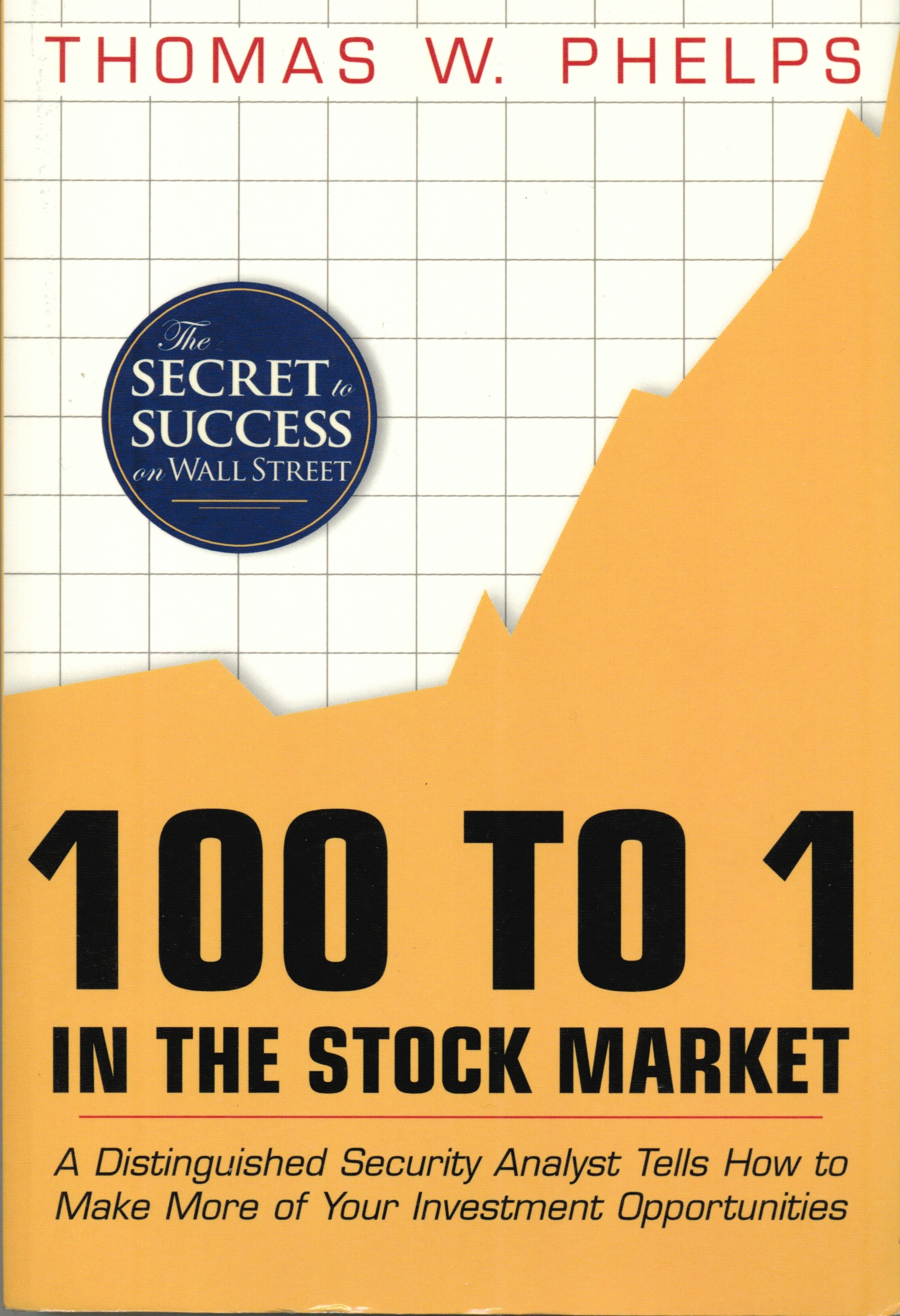 Book Review 100 to 1 in the Stock Market The Aleph Blog