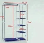Platneni Ormar Za Garderobu Srednji Alexonlineshop