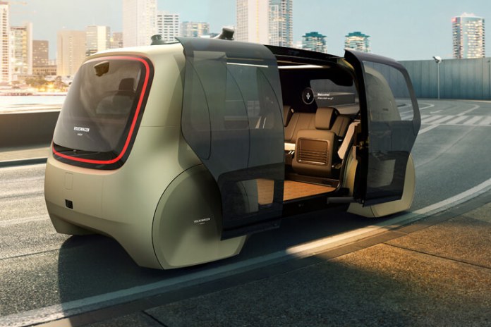 Volkswagen Serdic fully autonomous shuttle