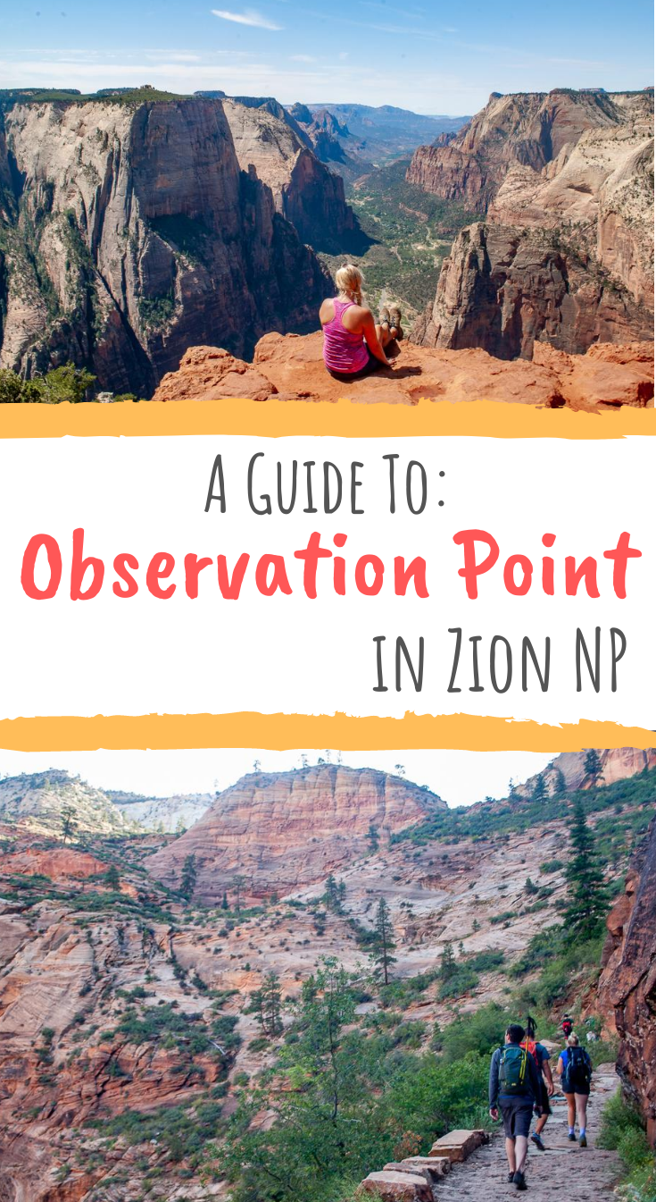 The Observation Point Hike In Zion National Park aliciamarietravels