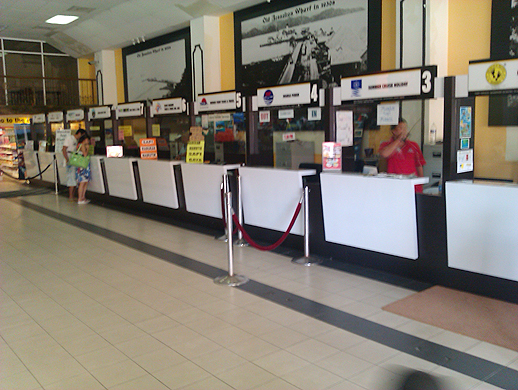 Jesselton point, kota kinabalu6 okt 2015, 8:25 am berlepas dari jeti jesselton point ke pulau sapi Mamutik Island Kota Kinabalu Makan Travel Sembang Leisure