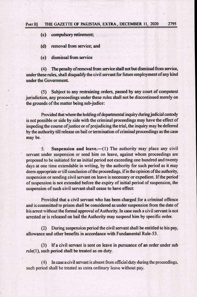CivilServantsEfficiencyandDisciplineRules20205 All Pak