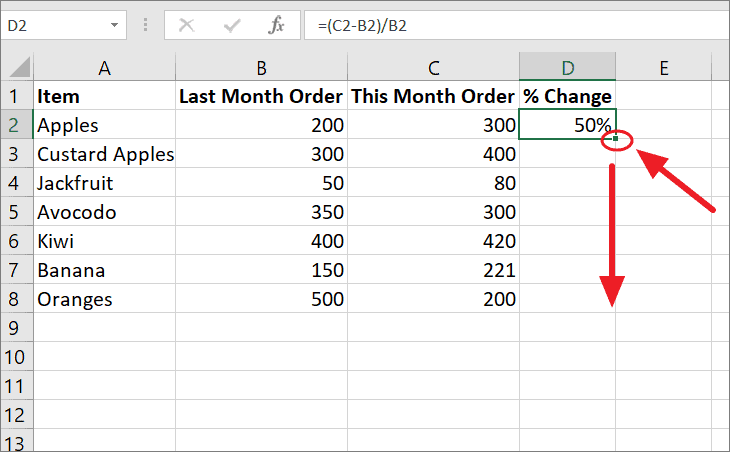 For example, if two cells contain the number 1, and the small function . How To Calculate Percent Change In Excel Formula All Things How
