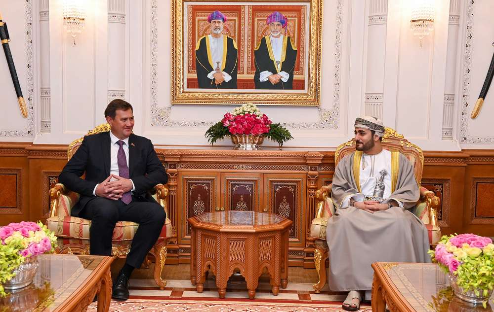 السّيد ذي يزن يستقبل معالي وزير الخارجية البيلاروسي السّيد ذي يزن يستقبل معالي وزير الخارجية البيلاروسي