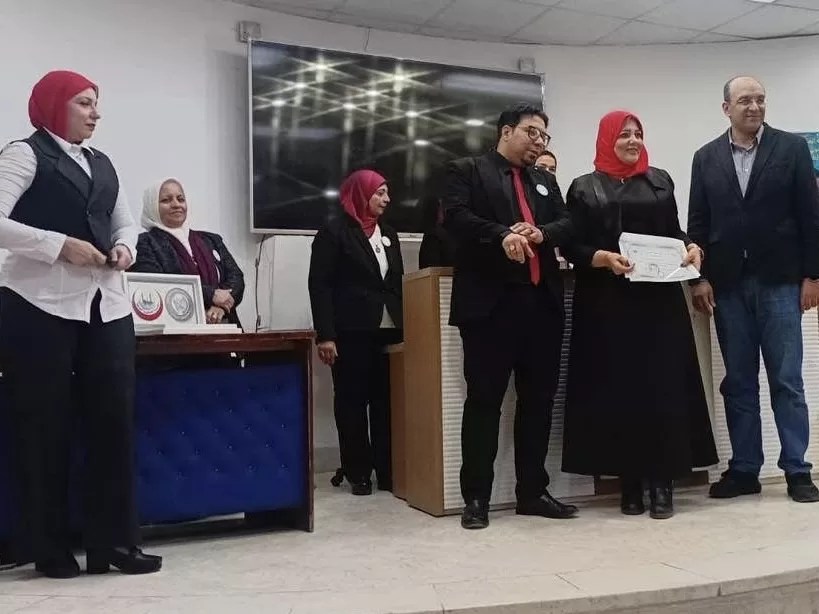 تكريم نسمه كروش مدير أسنان الشروق في اليوم العالمي لصحة الفم والأسنان