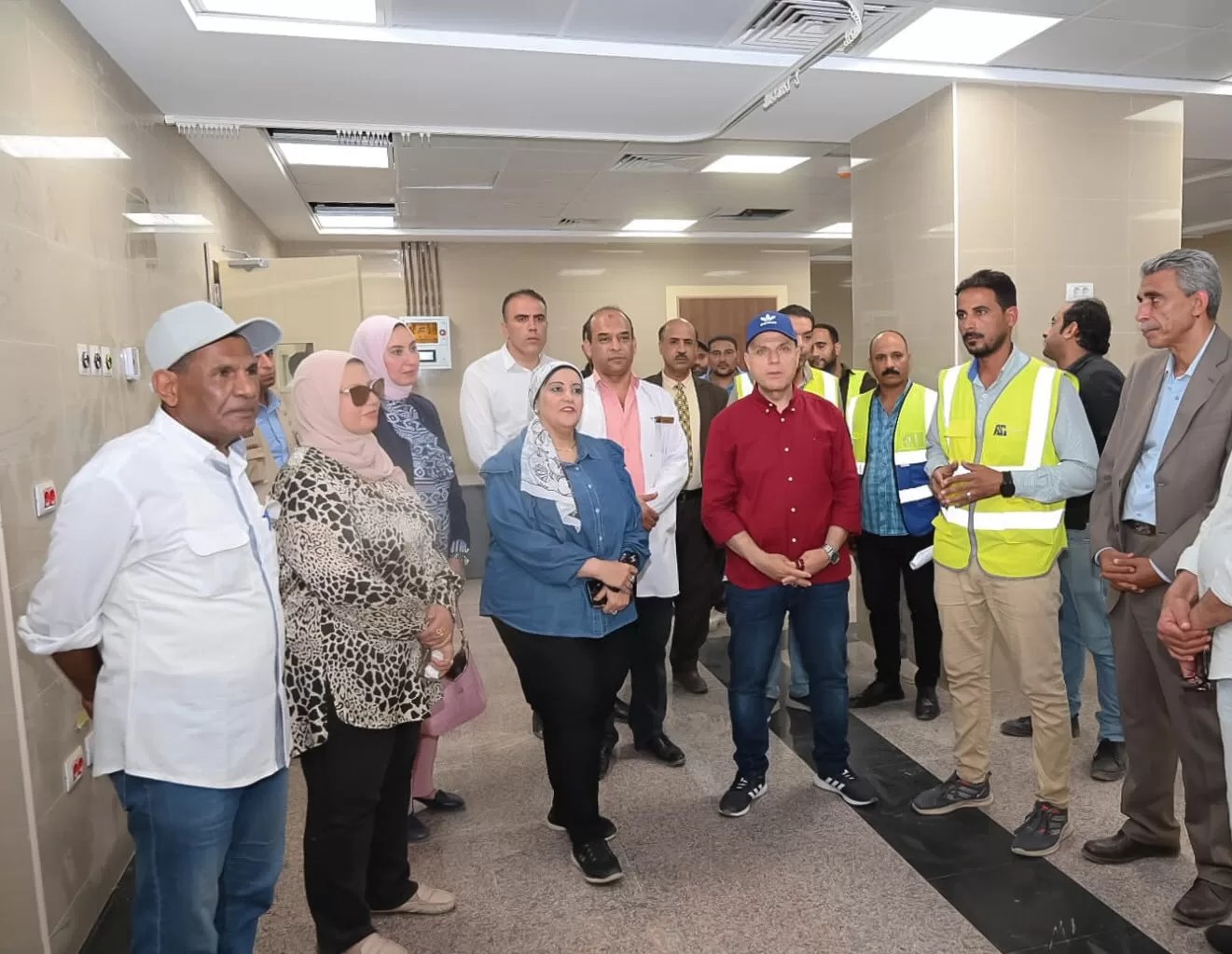 محافظ الغربية تفقد مستشفى السنطة المركزي الجديد