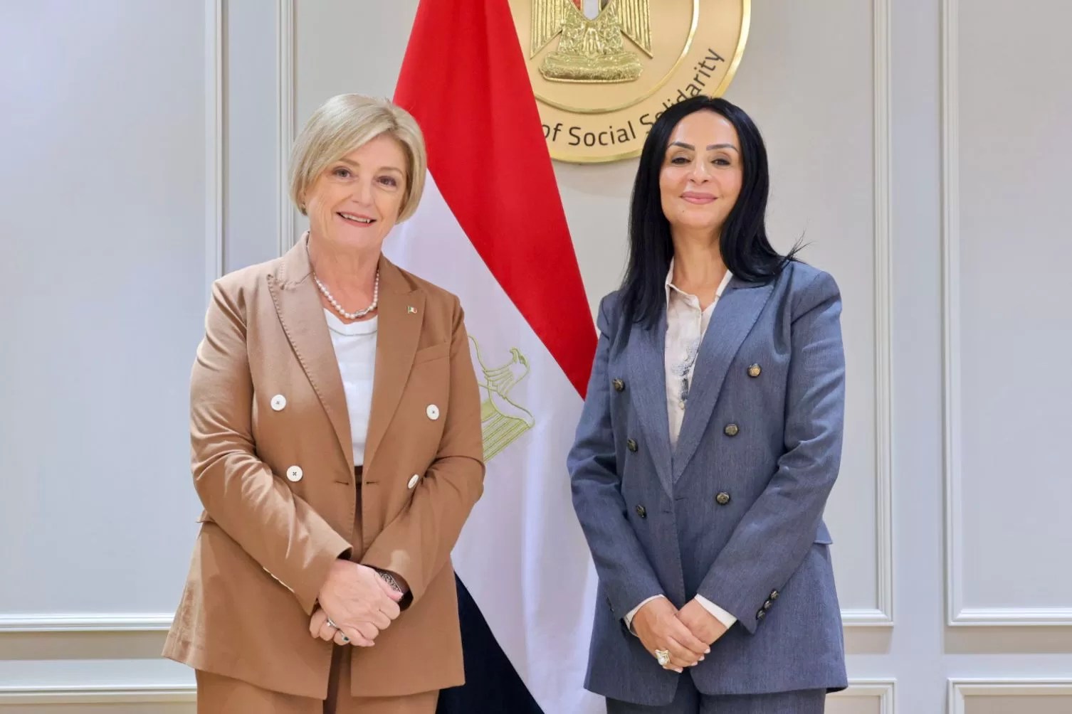مصر وإيطاليا تبحثان توسيع التعاون في دمج ذوي الإعاقة وحماية الأطفال