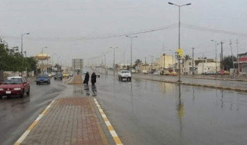 أمطار غزيرة على محافظة ميسان تشمل مراكز وقرى عدة