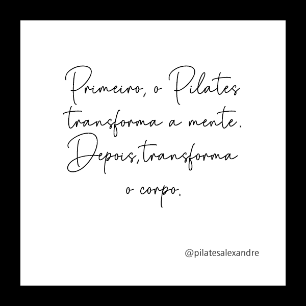 Instagram Pilates Alexandre