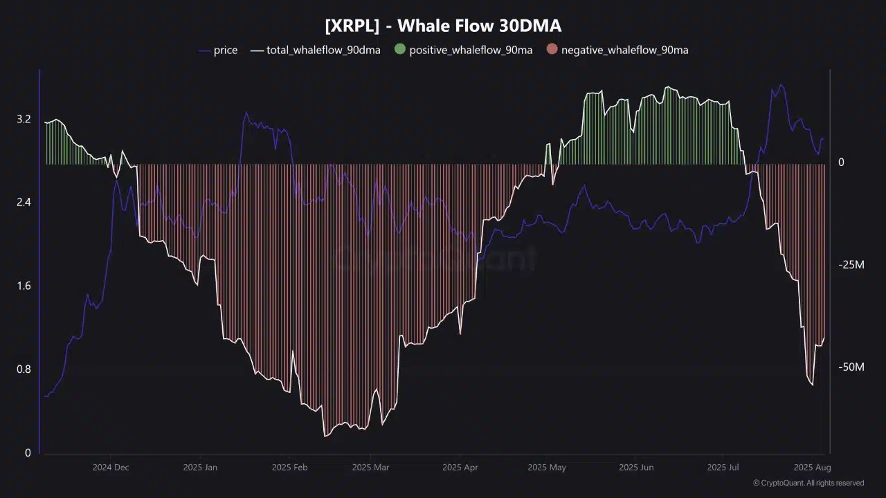 XRP Whaleflows
