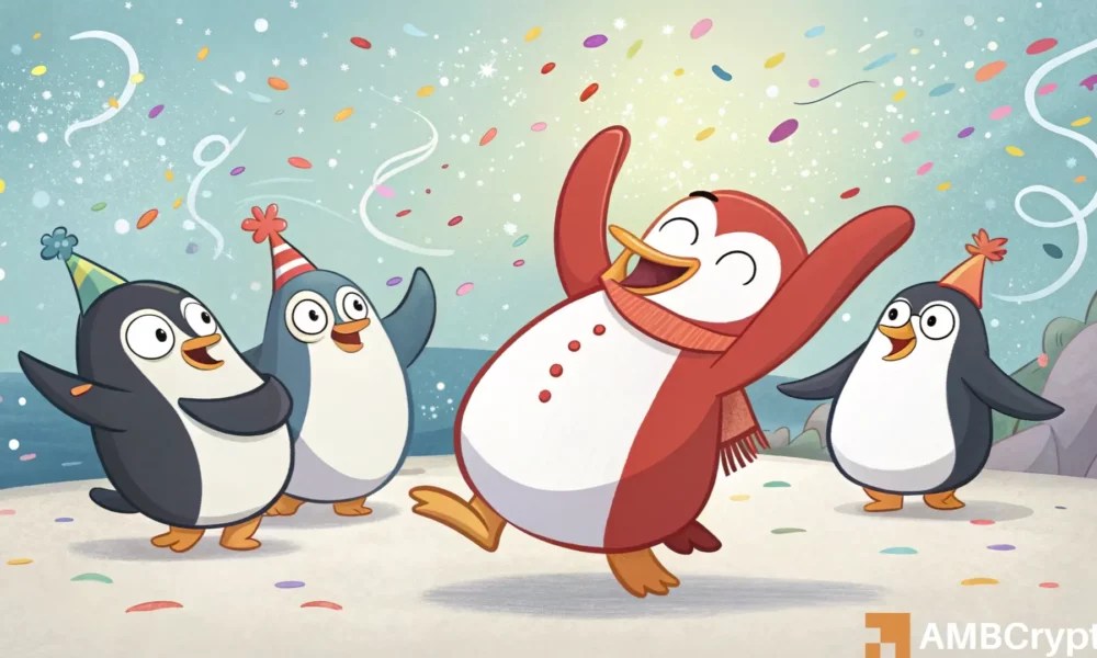 Pudgy Penguins rallies 47% in 2026 – Why THIS level decides PENGU rally