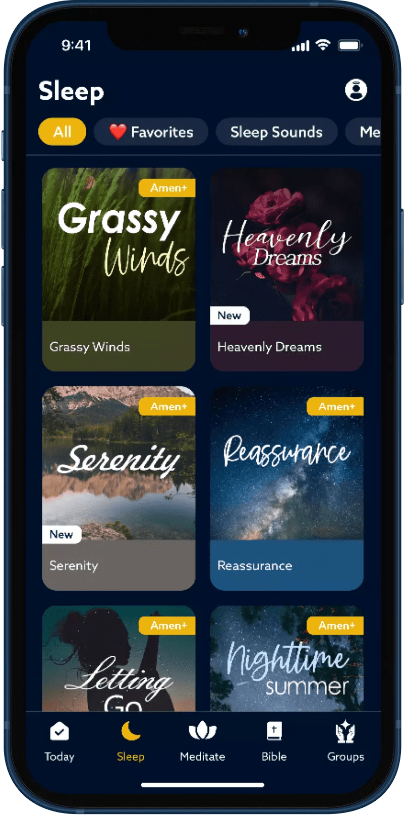 The app is excellent at handling . Amen App Christian Meditation Daily Prayers