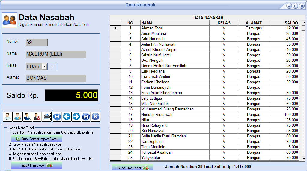 17+ Contoh Rekapan Tabungan PNG
Kurikulum
Doc
Contoh Rekapan Tabungan
