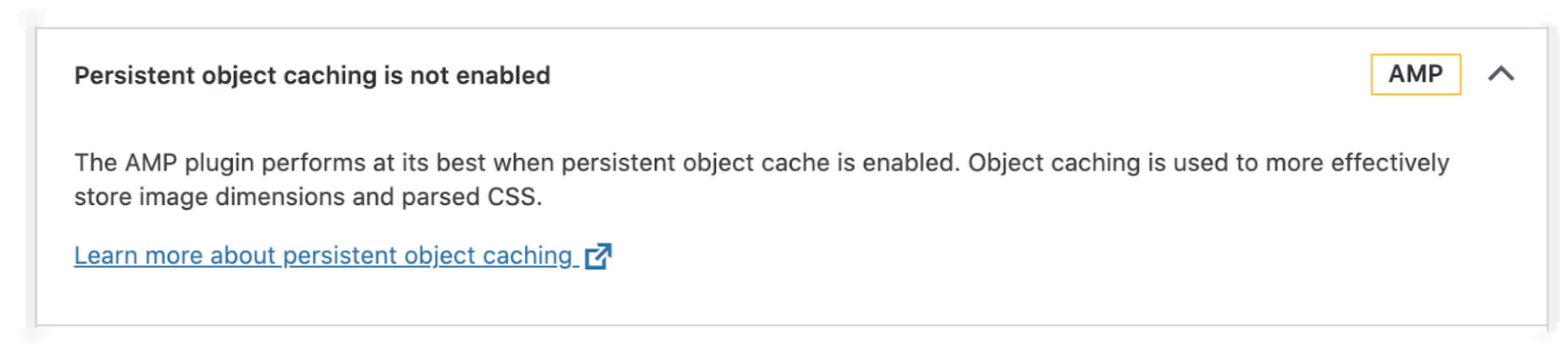 Some of these improvements can be seen when persistent object cache is enabled. Persistent Object Caching Amp For Wordpress