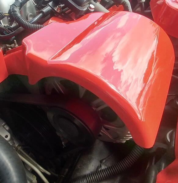C5 Corvette Alternator Cover Painted AMT Custom Designs